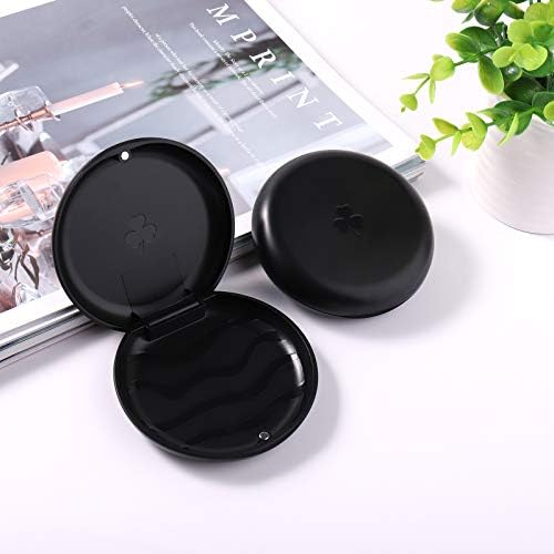 5 Pack Retainer Cases,Solid Orthodontic Retainer Case (Multicolor)