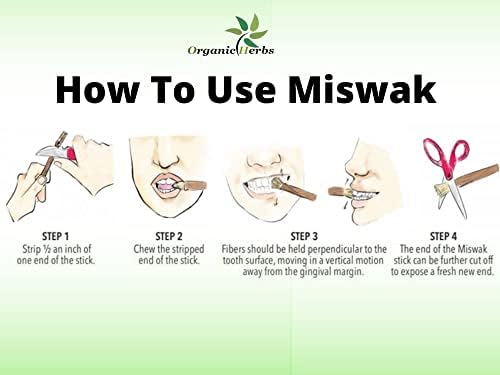 Natural Traditional Miswak (sewak) Peelu Chewing Stick Toothbrush for Whiter Teeth (15)