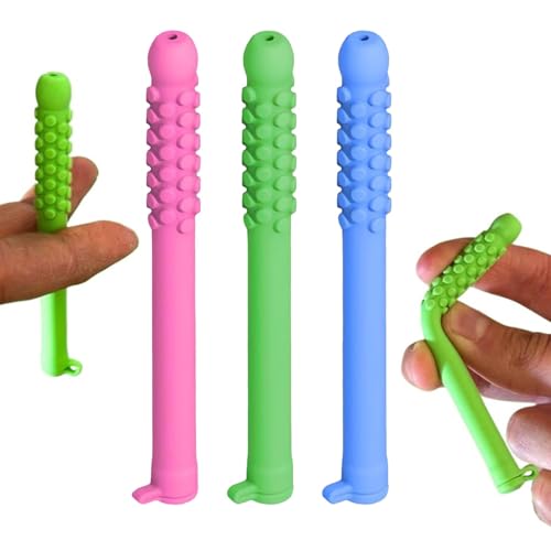 3Pcs Chewable Breather Sticks for Quitting Smoking - Fruity Craving Relief, Oral Fixation Quit Smoking, Quit Smoking Chew Sticks Replacement, Stop Smoking Aid