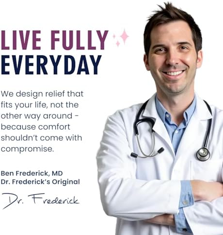 Dr. Frederick's Original Moisturizing Fuzzy Heel Socks - 2 Pairs - Cozy Gel-Lined Sleep Socks for Women & Men - Soothes Dry, Cracked Feet - Heel Repair - Relaxing Rose