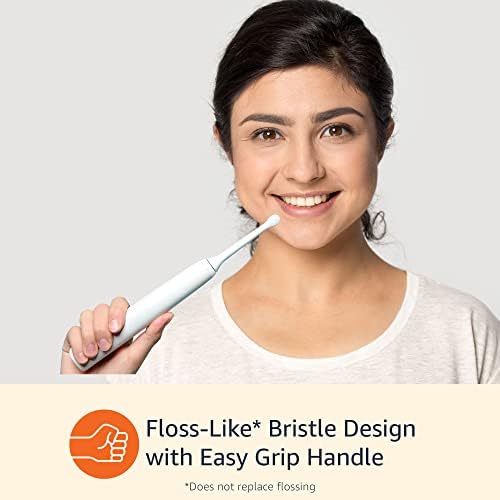 Amazon Basics Braun Electric Toothbrush Replacement Brush Heads, 3 Count, White, Fits Oral-B