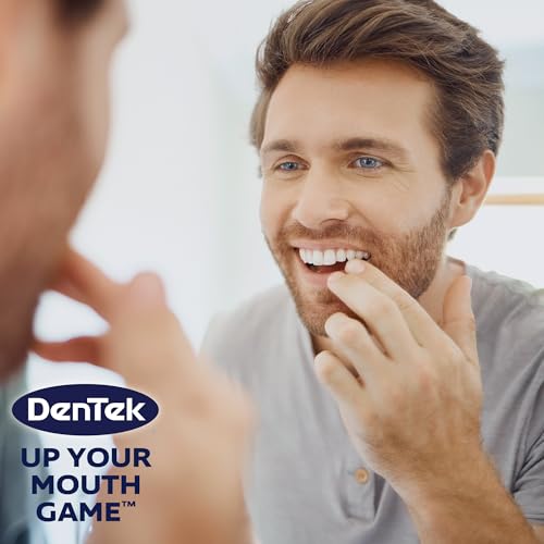 DenTek Fresh Clean Floss Picks, For Extra Tight Teeth, 75 Count, 3 Pack