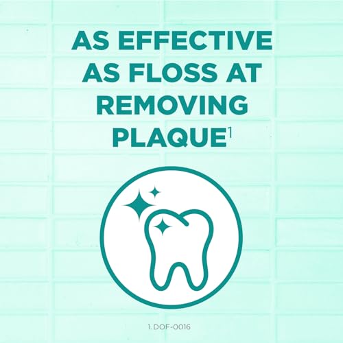 GUM Soft-Picks Original, Easy to Use Dental Picks for Teeth Cleaning and Gum Health, Disposable Interdental Brushes with Convenient Carry Case, Dentist Recommended Dental Picks, 50ct (6pk)