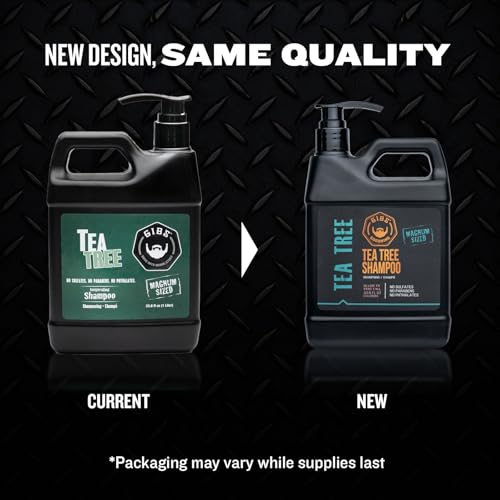 GIBS Grooming Tea Tree Shampoo - Sulfate and Paraben Free