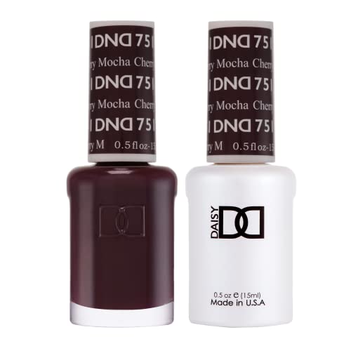 DND Gel Polish Set, Brown Collection, UV/LED GelPolish and Air Dry Nail Lacquer, Matching Chip-Free Polish Duo, 0.5 Fl Oz Each