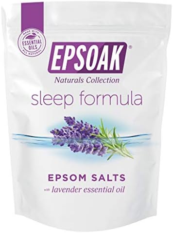 Epsoak Scented Epsom Salt Bundle - Sleep Formula 2 lbs. & Muscle Soak 2 lbs.