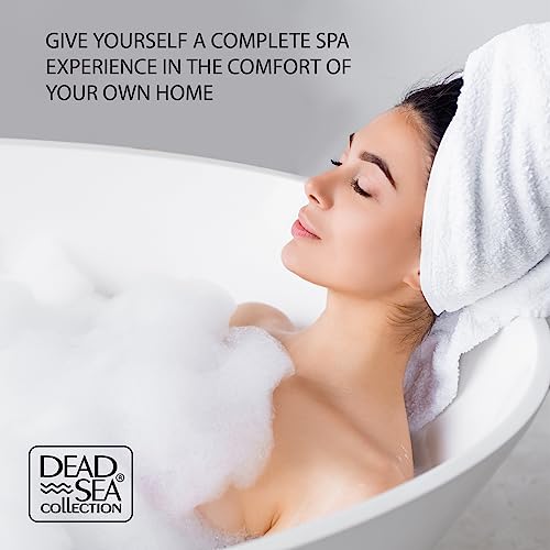 Dead Sea Collection Bath Salts with Lavender – Pure Dead Sea Salt and Lavender Oil - Nourishing Soothing and Relaxing Skin and Muscle – 34.2 Oz