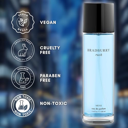 Perfume for Men –INSPIRED by A WORLD RENOWNED MEN’S PERFUME – Artemisia, Violet Leaf, Nutmeg, Vetiver – Fresh, Spicy, Elegant, Long-Lasting Eau De Parfum 100ml (3.4 fl oz)