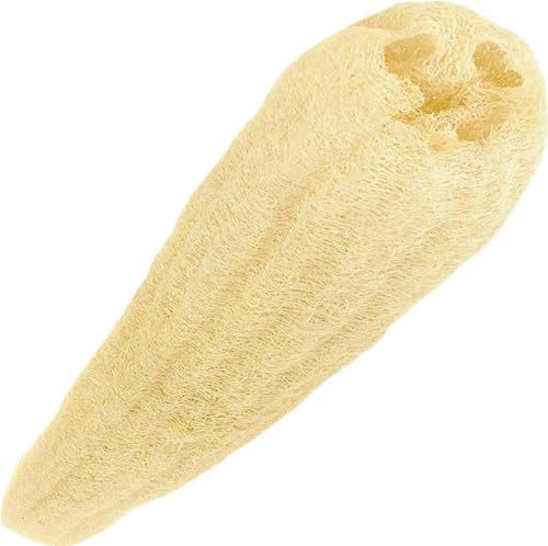 NileCart 22 in Egyptian Loofah - Natural exfoliating Body Scrubber Shower Loofah | Body Scrubber Exfoliator Natural Sponge - Luffa for Men and Women