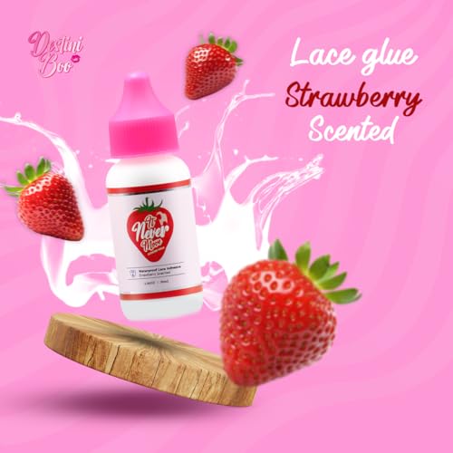 Destini Boo- It Never Move Lace Glue-Medical Grade Quality from Experts in Korea-Strong Hold for Wigs and Hair System-Waterproof Wig Glue for Extreme Heat- (1.06 FlOz)