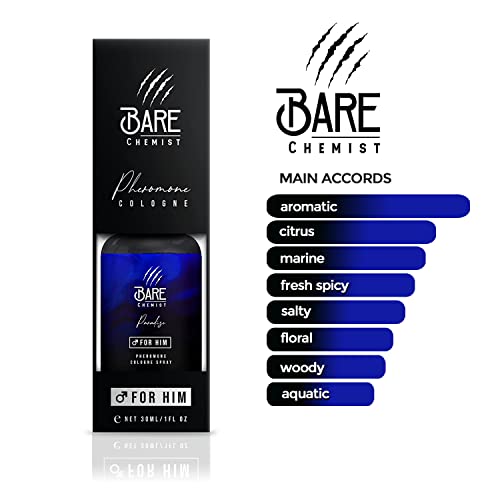Pheromones for Men to Attract Women (Paradise) Cologne - Pheromone Cologne Spray [Attract Women] - Extra Strong, Concentrated Proven Pheromone Formula