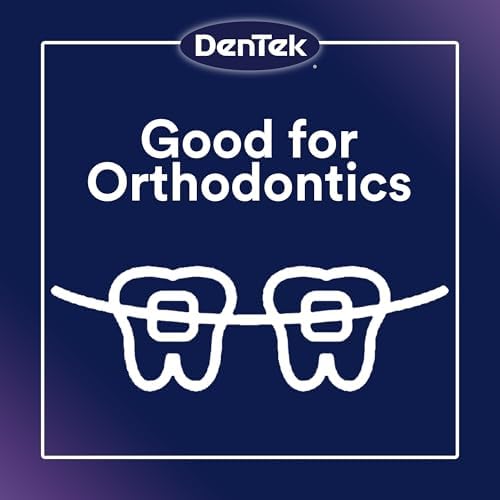 DenTek Easy Brush Plaque Control Interdental Cleaners, Tight, 16 Count, 3 Pack