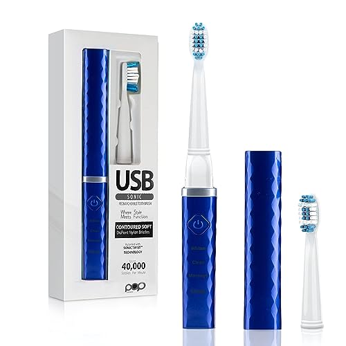 Pop Sonic USB Sonic Toothbrush, Blue