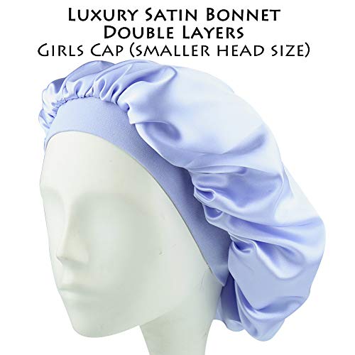 Girls Wide Band Hair Bonnet Cozy Sleep Night Cap