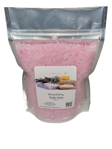 Strawberry Bath Salts: 1lb Bag