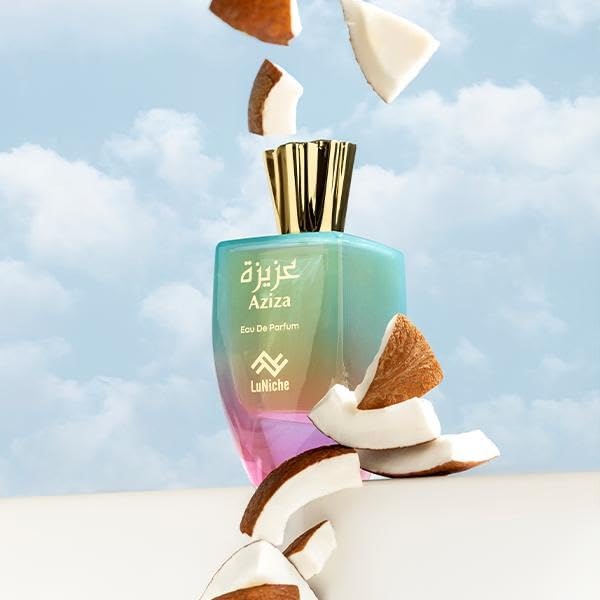 Luniche Aziza Eau de Parfum 3.4 oz – Arabic Perfume for Women & Men – Unisex Arabian Fragrance – Long Lasting Dubai Perfume – Beauty Perfumes Arabes para Hombres y Mujeres