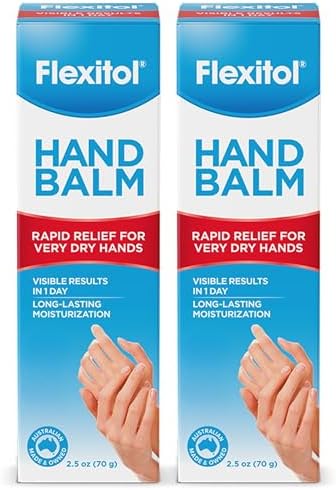 Flexitol Hand Balm, Rich Moisturizing Hand Cream for Fast Relief (Pack of 2)