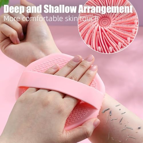 Silicone Body Scrubber, Exfoliating Body Scrubber for Sensitive Skin, Silicone Scrubber Body, Silicones Body Brush for Showering