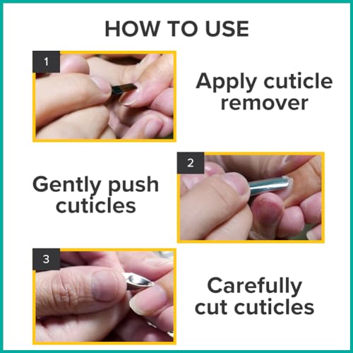 Rui Smiths Professional Cuticle Nippers | Precision Surgical-Grade Stainless Steel Cuticle Trimmer, French Handle, Single Spring, 5mm Jaw (Half Jaw)