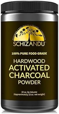 Activated Hardwood Charcoal Powder | Supports Skin, Body, Oral Health, Teeth Whitening | Dietary Supplement