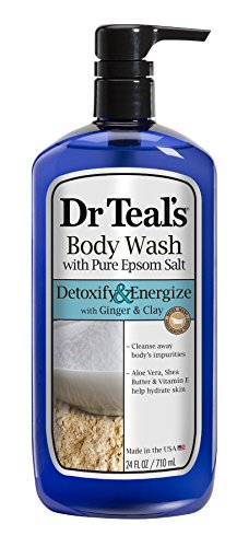 Dr. Teal's Body Wash, Detox, 24 Ounce