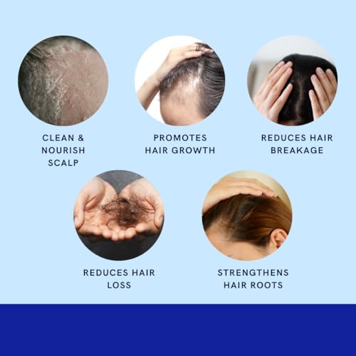 Minoxidil Shampoo – Sulfate-Free with Keratin & Collagen – Deep Cleansing & Nourishing Formula for Fuller, Thicker-Looking Hair – Unisex – 32oz (950ml)