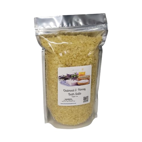 Oatmeal & Honey Scented Bath Salts: 4lb Bag