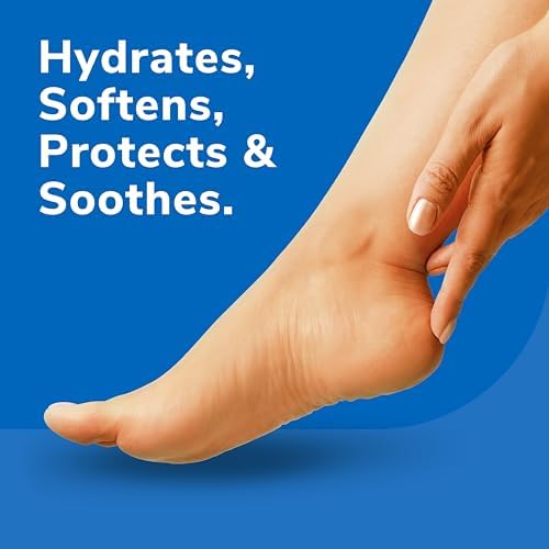 Dr. Scholl's Severe Cracked Heel Repair Restoring Balm 2.5oz, with 25% Urea for Dry, Cracked Feet, Heals and Moisturizes for Healthy Feet, Epsom Salt Soothes, Safe for Diabetics, 3-pack