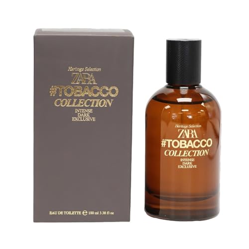 Zara Men’s #TOBACCO COLLECTION INTENSE/DARK/EXCLUSIVE Eau de Toilette 3.4 oz.