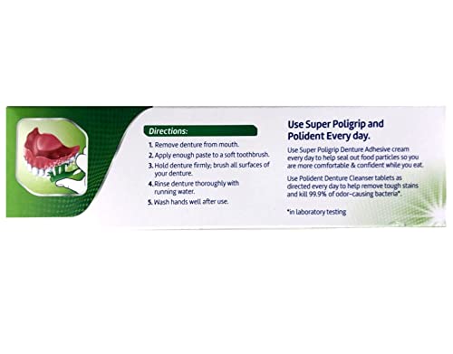 Polident Dentu-Creme 3.90 oz (Pack of 3)