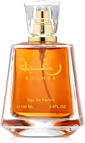 Lattafa Raghba 2-piece Set for Unisex (3.4 Oz Eau de Parfum Spray + 1.7 Oz Perfumed Deodorant Spray)