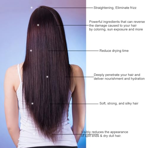 Premium Advanced Brazilian Keratin Blowout Hair Complex Treatment Professional Results Straightens and Smooths Hair for Months Queratina Keratina Brasilera Tratamiento (KR 10oz)