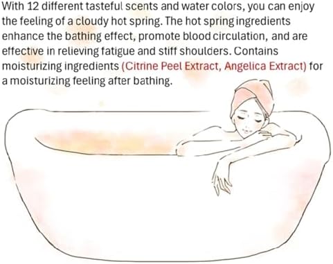 “Iiyu Tabidachi“ hot Spring Onsen Bath Salt 12 Types 36bags