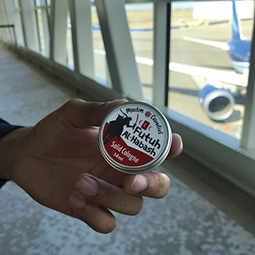 Smokey Vanilla & Frankincense SOLID Cologne | Boswellia Frereana | Rich Tonka Bean | Birch | Halal | Vegan || Made in Canada - Muslim Cosmetics - Futuh Al-Habash 0.5oz / 14ml