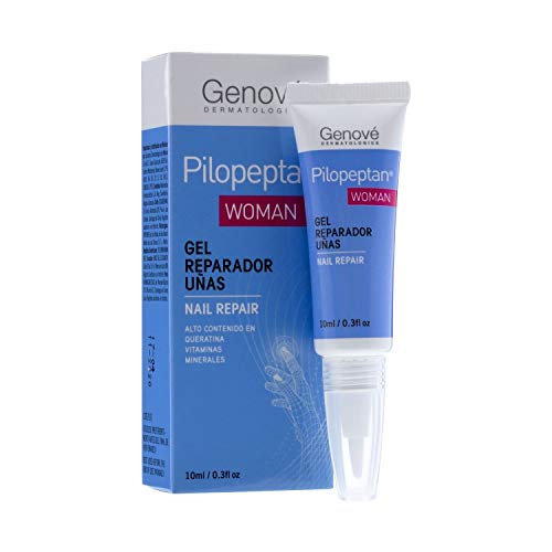 Genové Pilopeptan Woman Nail Repair Gel 10ml - Nourishes and Strengthen Nails - Nail Repair Treatment - Nail Hydration - Spain