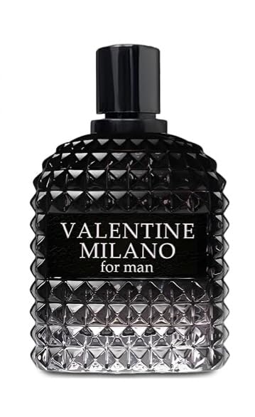 Fragrance for Men VALENTINE MILANO Eau de Parfum Natural Spray Men Cologne Masculine Scent 3.4 Fl Oz/100ML
