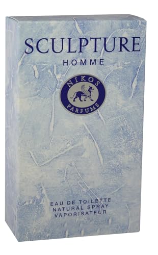 Sculpture Homme Cologne For men by Nikos Eau De Toilette Spray, 3.4 oz