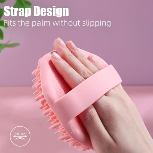 Silicone Body Scrubber, Exfoliating Body Scrubber for Sensitive Skin, Silicone Scrubber Body, Silicones Body Brush for Showering