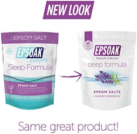 Epsoak Scented Epsom Salt Bundle - Sleep Formula 2 lbs. & Muscle Soak 2 lbs.