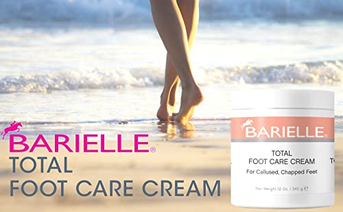 BARIELLE Total Foot Care Cream 12 oz. – Foot Cream for Dry, Cracked, Feet