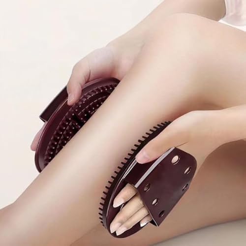 Meridian Brush Massage Brush, Body Relaxation Meridian Massage Brush (2), Gentle Exfoliation, Moisturizing
