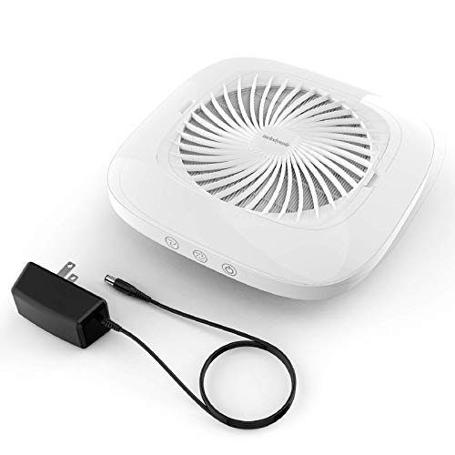 MelodySusie Nail Dust Collector with Reusable Filter, Powerful Vacuum Fan, Low Noise, Nail Salon