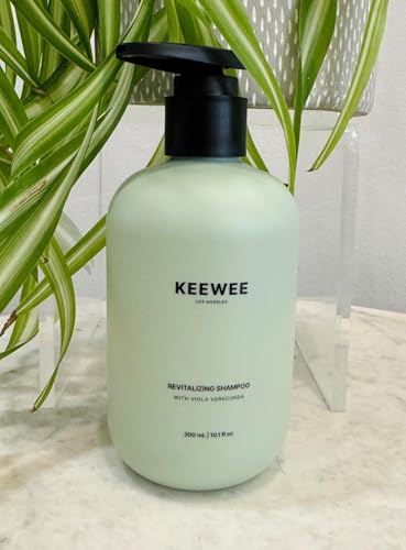 Skin Research Institute KEEWEE Hair Growth Shampoo with Biotin, Niacinamide, Green Tea & Ginkgo – Thickening for Thinning Hair & Hair Loss | Sulfate-Free, Color-Safe, Scalp-Calming