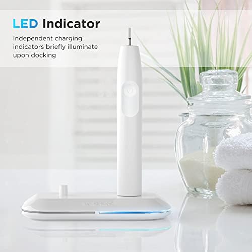 Galvanox 2-in-1 Dual Toothbrush Charger Compatible with Oral B Electric Toothbrushes, Replacement for 3757 - Works with Braun OralB Pro Advantage Smart Genius Vitality iO and Kids Models