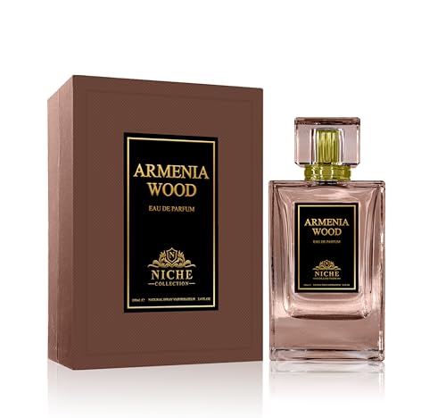 ARMENIA WOOD Niche Collection Dubai 100 ML (3.4 oz) EDP for Men and Women - Woody Oriental Perfume with Iris, Guaiac Wood, and Patchouli - Long-Lasting Unisex Fragrance