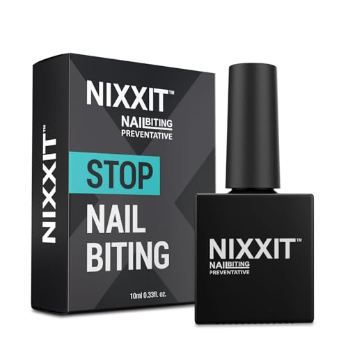 Nail Biting Prevention for Adults, No Bite Nail Polish - Stop Biting Now with Anti Bite Bitter Polish - Safe and Effective Bad Tasting Stopper Treatment (10ML Bottle)