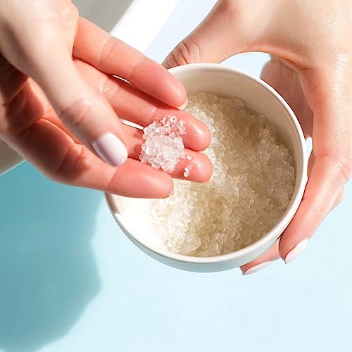 AHAVA Dead Sea Mineral Bath Salt- Intense Relaxation for Body & Mind, Elevates Moisture, Softens & Eases Sore Muscles, Enriched by Exclusive Dead Sea Salt & Osmoter, 8.5 Oz.