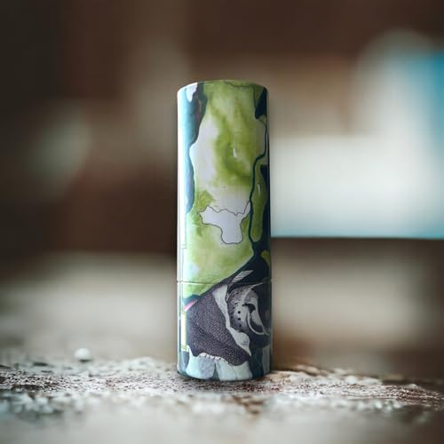 Midnight Magnolia Solid Perfume – Elemi, Lemon, Yuzu, Magnolia Absolute, Rose, Hinoki, Cedarwood, Vetiver, and Sandalwood – Convenient Twist Tube for Travel – Natural Solid Eau de Parfum – 0.17 ounce