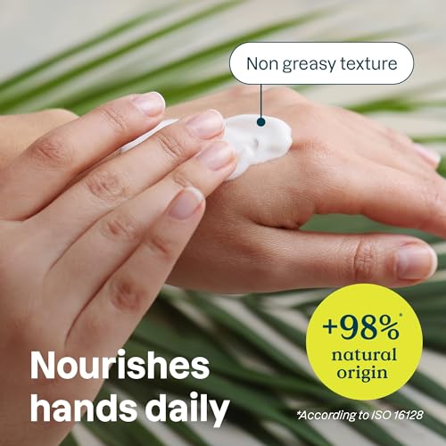 ATTITUDE Hand Cream, EWG Verified, Plant and Mineral-Based, Vegan Personal Care Products, Olive Leaves, 2.5 Fl Oz