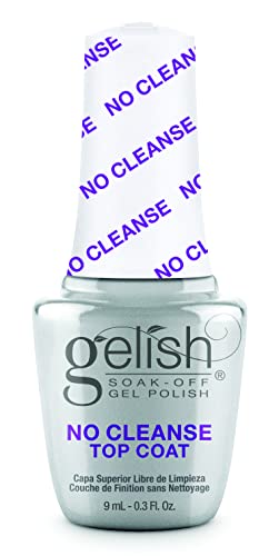 Gelish MINI 9mL Essentials Value Pack – LED/UV Cure, Long-Lasting, Chip-Resistant, Professional Gel Nail Kit for Manicures (No Cleanse Top Coat & Foundation Base Coat Duo)